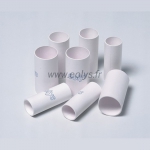 Lot de 100 embouts carton mis sous blister - Dim. 24-26-57mm