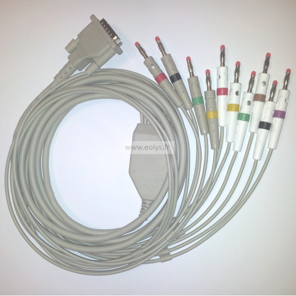 Câble EEG fiche banane - 726 - A-M Systems