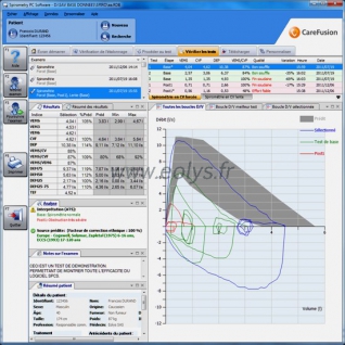 SPCS - Logiciel de spirométrie moderne et efficace